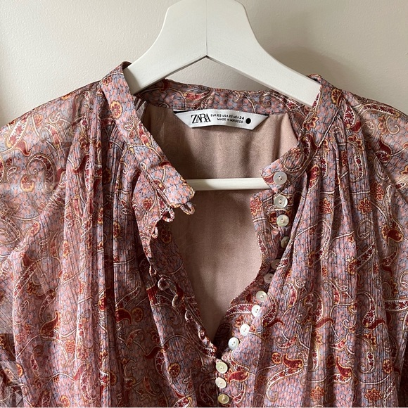 Zara Paisley Blouse - Picture 4 of 7